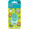 PLUS JAPAN Mini roller adhésif LE TG-1512, 6 mm x 12 m, bleu