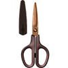 PLUS JAPAN Ciseaux universels FITCUT CURVE Titanium, marron