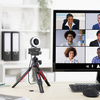 hama Webcam USB C-800 Pro avec anneau d'éclairage, noir