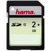 hama Carte mémoire SecureDigital, 2 Go, classe 4