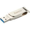 hama Clé USB 3.0/3.1 'C-Rotate Pro', 256 GB, argent