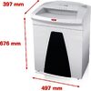 HSM Destructeur de documents SECURIO B26, coupe particules: - 67651