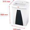 HSM Destructeur de documents SECURIO B22, coupe droite: 3,9