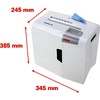 HSM Destructeur de documents shredstar X5, particules: