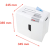 HSM Destructeur de documents shredstar X5, particules: