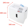 HSM Destructeur de documents shedstar X8, coupe particules: