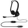 Logitech PC Headset 960 USB, noir, port USB