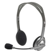 Logitech Casque stéréo H110, 2 fiches jack de 3,5 mm,