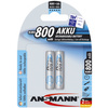 ANSMANN Pile rechargeable NiMH maxE, Micro (AAA), 800 mAh