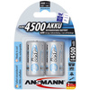 ANSMANN Pile rechargeable NiMH max E, Baby (C), 4.500 mAh