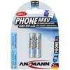 ANSMANN NiMH maxE DECT blue, Micro AAA, 800 mAh, blister 2