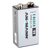 ANSMANN EXTREME LITHIUM E-bloc 9V (6AM6), 10,8V, 600 mAh