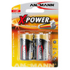 ANSMANN Pile alcaline 'X-Power', Baby C, blister de 2