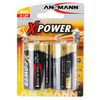 ANSMANN Pile alcaline 'X-Power', Mono D, blister de 2