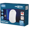 ANSMANN Lampe d'orientation à LED NL25B, à pile, blanc