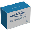 ANSMANN Pile alcaline A23/LR23, 12 V, en lot de 8