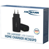 ANSMANN Chargeur USB Home Charger HC365PD, USB-A / 2x USB-C