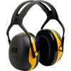 3M Peltor Casque antibruit confort X2A, noir/jaune