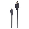 shiverpeaks BASIC-S Câble HDMI, fiche A - fiche D, 1,0 m