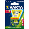 VARTA Pile NiMH 'Rechargeable Accu', Micro (AAA), 1 000 mAh