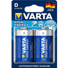 VARTA Pile alcaline Longlife Power, Mono (D/LR20), par 2 - 46290