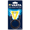 VARTA Câble de chargement & câble de données avec port USB