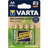 VARTA Pile NiMH 'RECHARGE ACCU Recycled', Micro AA, 2100 mAh