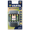 VARTA Chargeur de table 'ECO CHARGER', avec 4x Micro AAA