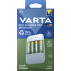VARTA Chargeur ECO Charger Pro Recycled, avec 4x Micro AA