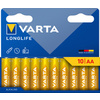VARTA Pile alcaline 'LONGLIFE', Mignon AA, pack de 10