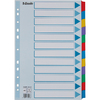 Esselte Intercalaires en carton, uni, A4, 12 touches - 50029