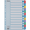 Esselte Intercalaires en carton, uni, A4, 12 touches - 50029