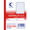 ELVE Manifold quadrillé (5/5), 140 x 105 mm, dupli  - 22382