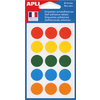APLI Pastille de signalisation, diamètre: 8 mm, blanc  - 41324