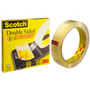 3M Scotch Ruban adhésif double face 665, 12 mm x 32,9 m  - 41633