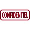 trodat Tampon de texte X-print 4912 'CONFIDENTIEL' - 41975
