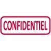 trodat Tampon marqueur de texte XPrint 4912 'CONFIDENTIEL' - 41975