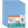Oxford Pochettes coin Fard'Liss, A4, PVC 0,20 mm, bleu - 51082