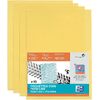 Oxford Pochettes coin Fard'Liss, A4, PVC 0,20 mm, jaune - 51083