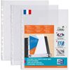 Oxford Pochettes perforées SM3, A4, PVC, transparent - 51087