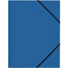 ELBA Chemise à élastique standard, A4, en PP, bleu - 55726