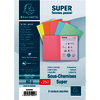EXACOMPTA Sous-chemises SUPER 60, A4, 60 g/m2, assorti - 52281