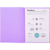 EXACOMPTA Sous-chemises SUPER 60, A4, 60 g/m2, lilas - 52286