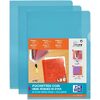 ELBA Pochettes coins M Star, en film PVC solide 0,15mm, bleu - 52540