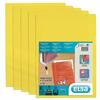 ELBA Pochettes coins M Star, en film solide PVC 0,15mm,jaune - 52541