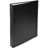 EXACOMPTA Classeur rembordé PP, A4, 4 anneaux, noir - 51455