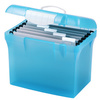 Oxford Valisette plastique Class'N Go, bleu translucide