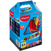Maped Crayons de couleur COLOR'PEPS, pack scolaire de 144
