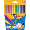 BIC KIDS Feutre Visa, étui en carton de 12  - 90073