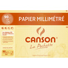 CANSON Papier calque millimétré, A4, 70 g/m2